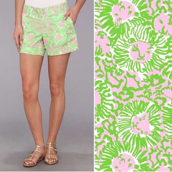 Lilly Pulitzer Pants - ❄3 for $15❄ Lilly Pulitzer Sunnyside Lion Shorts